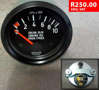 Gauges Engine oil pressure gauge 24 volts
